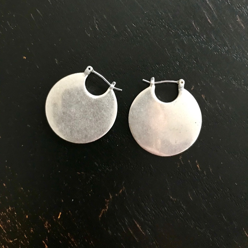 Madewell Silver Dangle Earrings